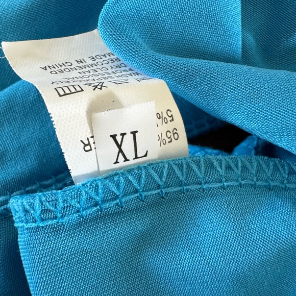 Blue Long Sleeve Active Shirt - Picture 3 of 5